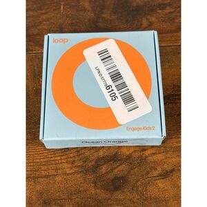 Loop Engage Kids 2 Noise Reduction Earplugs Ocean Orange SNR 16dB NRR 8dB NEW
